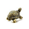 Brass Tortoise Figurine Statue for Living Room Table Home Decoration DJEW-Q008-02C-AB-2