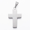 304 Stainless Steel Pendants STAS-K151-07P-2