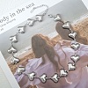 304 Stainless Steel Link Chain Necklaces LS-NJEW-Q033-01B-P-1