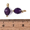 Natural Amethyst Pendants GG-N004-02G-05-3