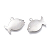 201 Stainless Steel Charms STAS-K212-09P-2