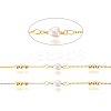 Brass Handmade Beaded Chain CHC-I031-01G-1-2