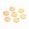 Ion Plating(IP) 304 Stainless Steel Charms LS-STAS-I141-03B-G-1