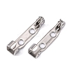 Tarnish Resistant 304 Stainless Steel Pin Brooch Back Bar Findings LS-STAS-Q184-01-3