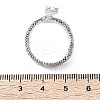Alloy Cuff Finger Rings X-RJEW-T006-33AS-4