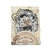 10Pcs 10 Styles Vintage Lace Waterproof PET Stickers Sets LS-DIY-M066-05B-4