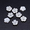 5-Petal Flower Natural Freshwater Shell Beads SSHEL-P005-20-1