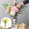 3Pcs Stainless Steel Flower Arrangement Insert Lids with 6Pcs Alligator Hair Clip Findings FIND-WR0011-48B-7