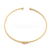 304 Stainless Steel Arm Cuff Bangle Makings AJEW-P127-01G-1