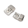 304 Stainless Steel Magnetic Clasps STAS-Z147-25P-2