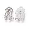 Valentine Day Special Gift Ideas Alloy Pendants LS-ALRI-17X11-2