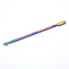 Oblique Head Stainless Steel UV Gel Nail Polish Remover Cleaner MRMJ-WH0071-37-1