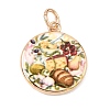 Brass Pendants KK-CBA867D-01G-B-1