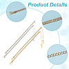 Brass Rhinestone Non-slip Bra Straps FIND-GO00010-5