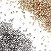 1000Pcs 2 Colors 304 Stainless Steel Spacer Beads STAS-UN0025-49-1