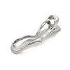 Alloy Alligator Hair Clips AJEW-A061-01A-P-2