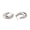 316 Stainless Steel Hoop Earrings LS-EJEW-I282-01B-01P-3