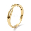 Ion Plating(IP) 304 Stainless Steel Hollow Finger Rings RJEW-G298-10G-1