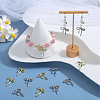 40Pcs 2 Colors Alloy Pendants FIND-SC0011-55-4