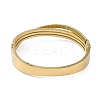 304 Stainless Steel Multi-layer Hinged Bangle for Women BJEW-M313-06G-3