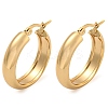 202 Stainless Steel Hoop Earrings EJEW-H003-38G-03-1