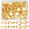 Cosmic Theme Zinc Alloy Cabochons FIND-SC0011-74B-1