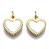 316 Surgical Stainless Steel Charms STAS-S116-316G-1
