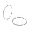 Non-Tarnish 304 Stainless Steel Textured Finger Rings X-RJEW-G298-03P-1