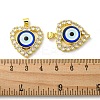 Real 18K Gold Plated Brass Pendants KK-L209-005G-09-3