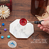 Beech Handle Wax Sealing Stamp Melting Brass Spoon TOOL-CP0001-11-5