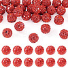 30Pcs Pave Disco Ball Beads RB-TA0001-26A-1