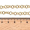 5MM 304 Stainless Steel Rhombus Link Chain Necklaces for Women Men NJEW-A054-02G-5