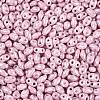 Opaque Colours Luster Glass Seed Beads SEED-T006-02E-2