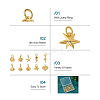 Craftdady 20Pcs 10 Style Brass Charms KK-CD0001-24-5