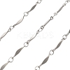 304 Stainless Steel Twisted Bar Link Chains CHS-A016-52P-A-1