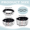 3Pcs 3 Styles PU Wrap Cord Bracelets Set BJEW-LP0001-06-2