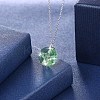 925 Sterling Silver Pendant Necklaces NJEW-BB32330-2