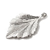 Non-Tarnish 304 Stainless Steel Big Pendants STAS-M017-10P-2