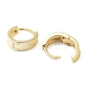 Brass Ring Hoop Earrings for Women LS-EJEW-F347-01G-03-2