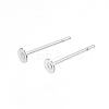 Non-Tarnish 304 Stainless Steel Stud Earring Findings A-STAS-D448-088P-2mm-1