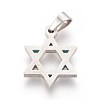 Tarnish Resistant 304 Stainless Steel Pendants LS-STAS-F185-10P-2