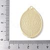 Brass Pendant Cabochon Settings KK-V005-01G-02-4