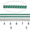 Spray Painted 304 Stainless Steel Curb Chains STAS-B067-05A-10-2