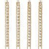 10Pcs Brass Rhinestone Cup Chain Big Pendants KK-BBC0011-79-1