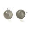 100Pcs 8mm Grade AA Natural  Labradorite Round Beads DIY-LS0002-58-3