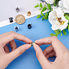 6Pcs 3 Colors 316 Stainless Steel Ear Tunnels Plugs Gauges STAS-UN0034-11D-2
