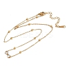 304 Stainless Steel Pave Clear Cubic Zirconia Bowknot Pendant Necklaces for Women LS-NJEW-G179-08G-2