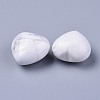 Natural Howlite Heart Love Stone G-F659-B11-2