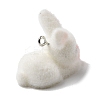 Easter Opaque Resin Pendants RESI-F062-03A-2
