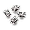 Tibetan Style Alloy Beads PALLOY-S079-117AS-1